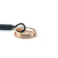 Anello Zancan Uomo in Oro bianco Diamante 0.08 Ct EA054RB - EA054RB